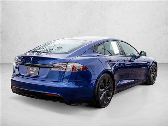 used 2021 Tesla Model S car, priced at $34,452