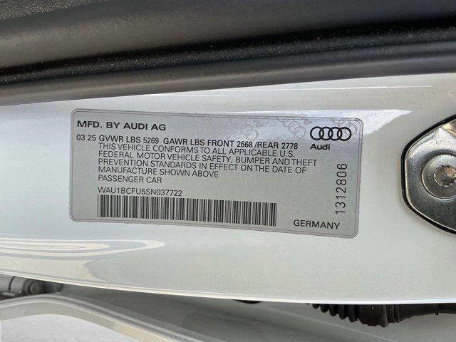 used 2025 Audi A5 car, priced at $41,155