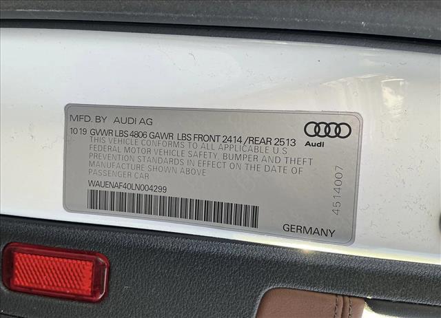 used 2020 Audi A4 car, priced at $23,495