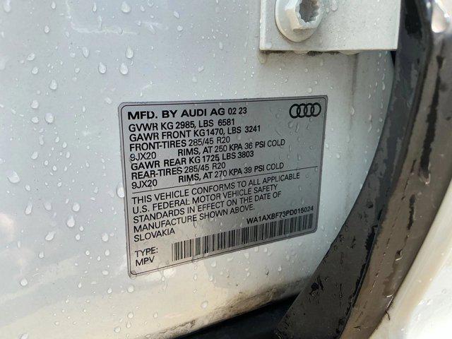 used 2023 Audi Q7 car, priced at $38,406