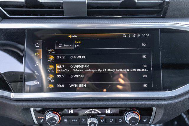 used 2025 Audi Q3 car, priced at $29,752