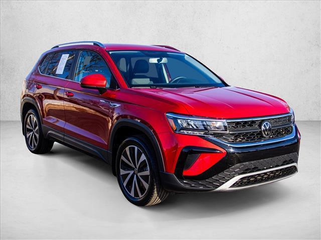 used 2022 Volkswagen Taos car, priced at $18,586