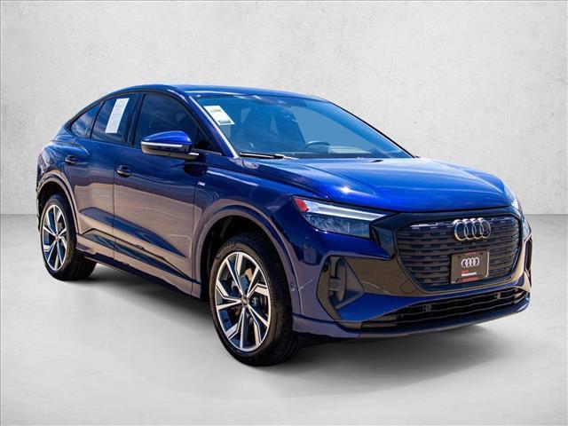 used 2023 Audi Q4 e-tron car, priced at $32,399