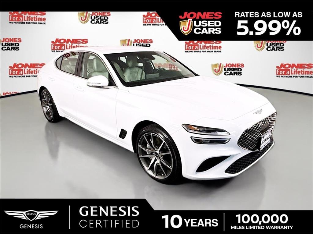 used 2024 Genesis G70 car, priced at $31,998