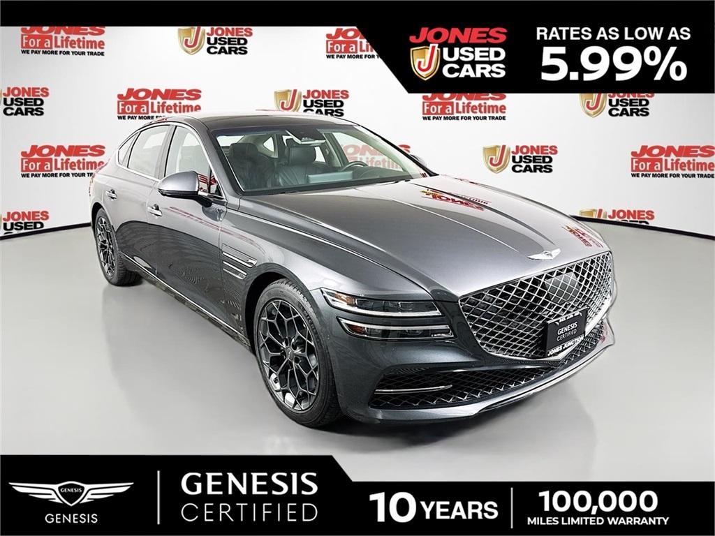 used 2021 Genesis G80 car, priced at $29,998