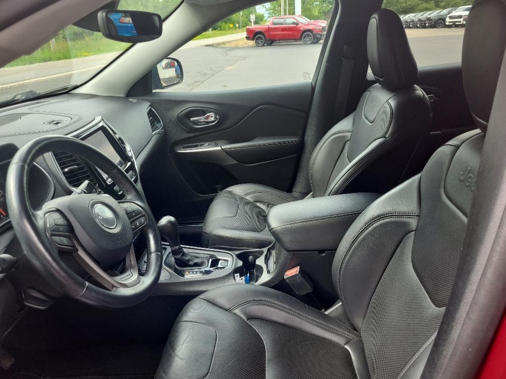 used 2021 Jeep Cherokee car, priced at $19,277