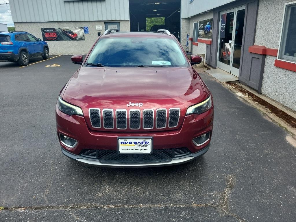 used 2021 Jeep Cherokee car, priced at $19,277