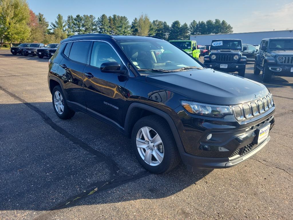 used 2022 Jeep Compass car, priced at $21,610