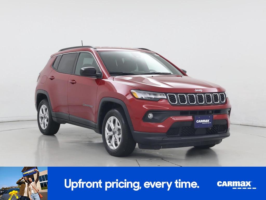 used 2025 Jeep Compass car, priced at $22,998