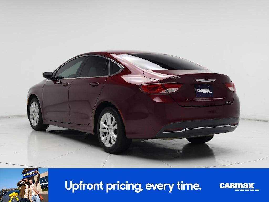 used 2015 Chrysler 200 car, priced at $12,998