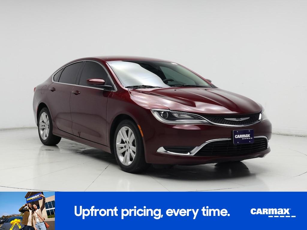 used 2015 Chrysler 200 car, priced at $12,998