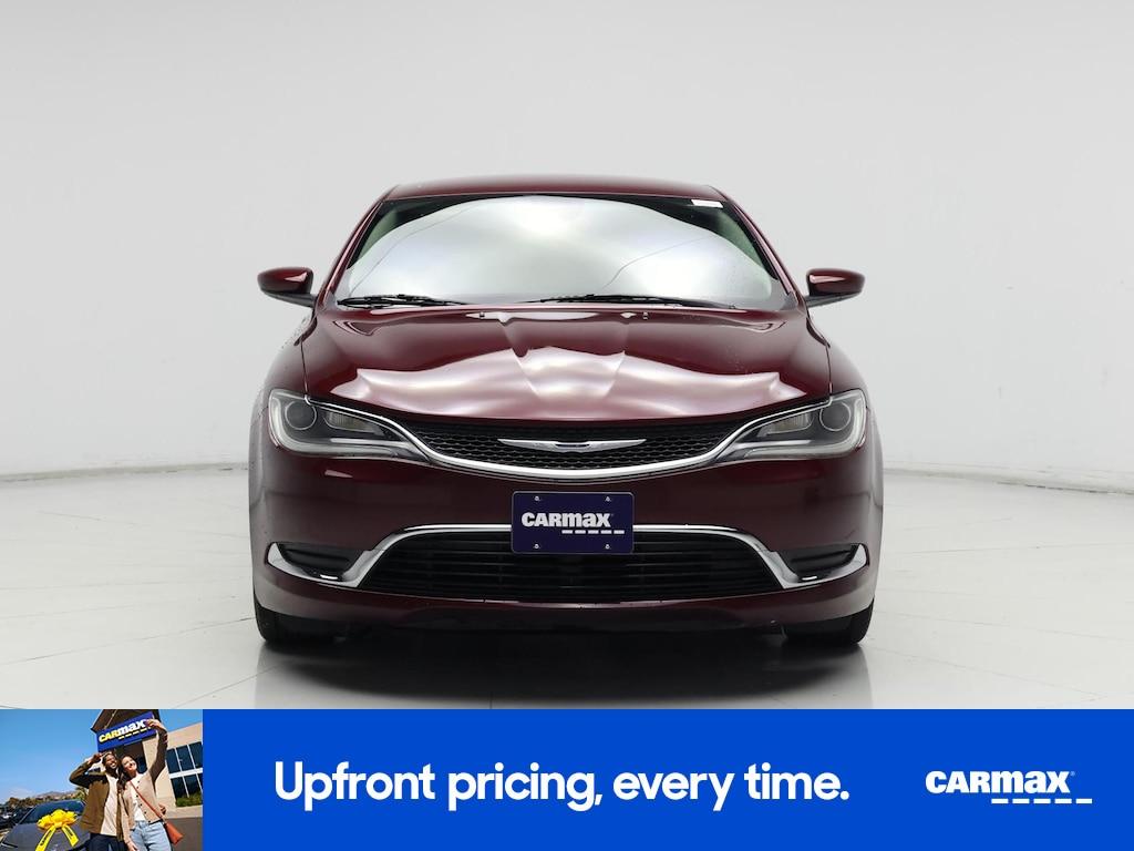 used 2015 Chrysler 200 car, priced at $12,998