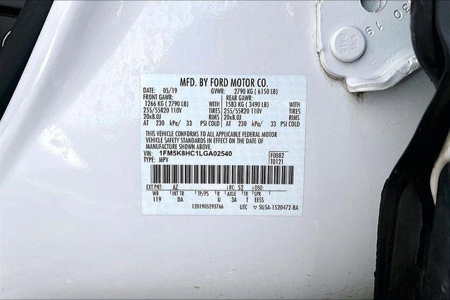 used 2020 Ford Explorer car, priced at $26,500