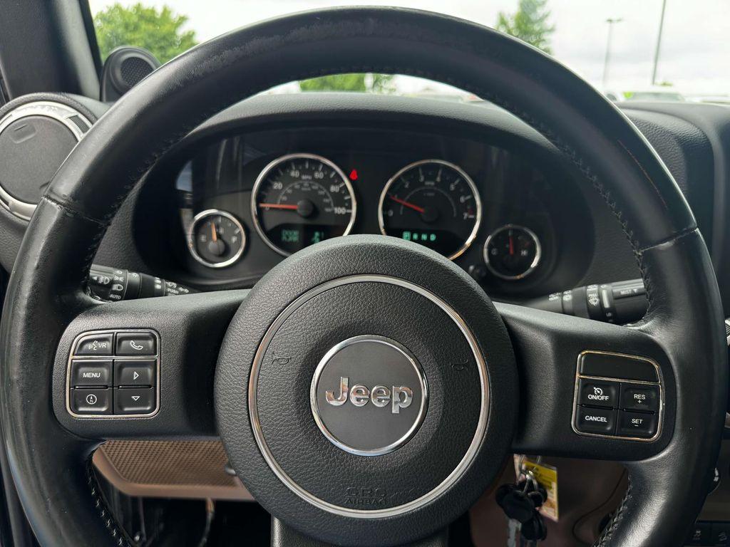 used 2012 Jeep Wrangler Unlimited car, priced at $15,000