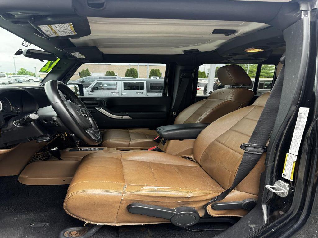 used 2012 Jeep Wrangler Unlimited car, priced at $15,000