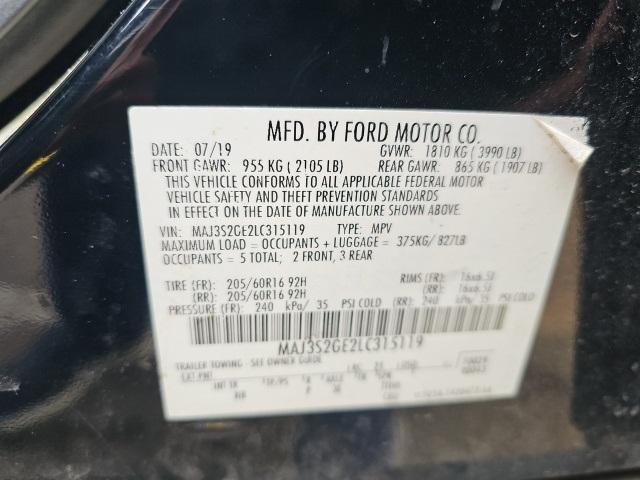 used 2020 Ford EcoSport car, priced at $13,895