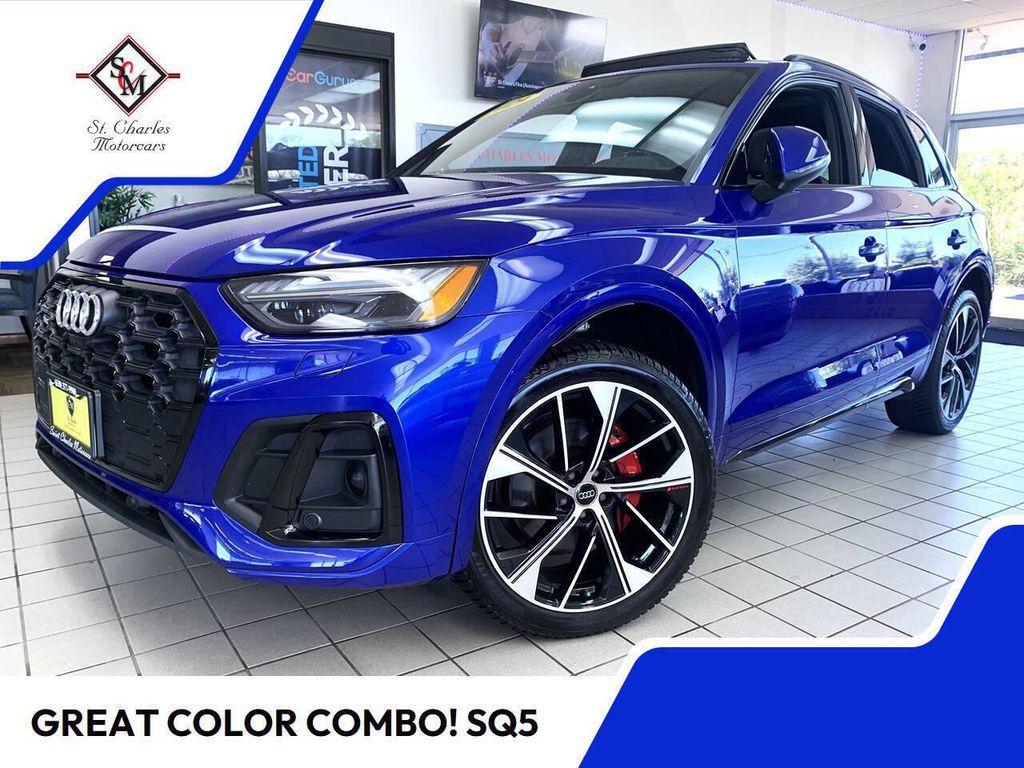2021 Audi SQ5 in Ultra Blue Metallic for sale in the USA