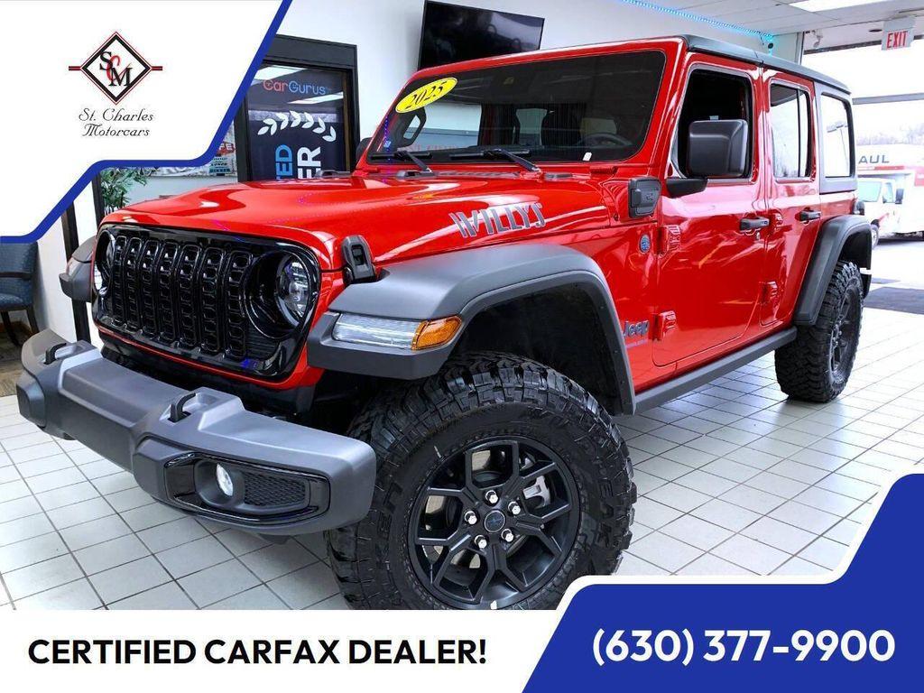 used 2025 Jeep Wrangler car, priced at $31,500