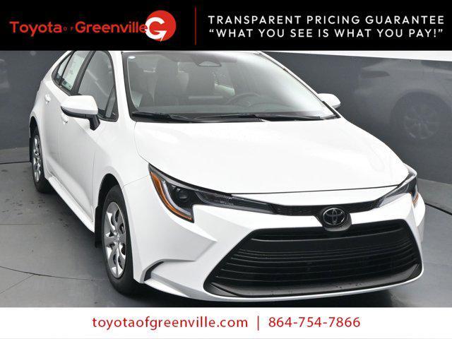 new 2026 Toyota Corolla car, priced at $24,672