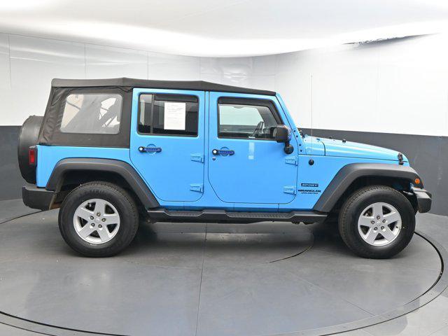 used 2017 Jeep Wrangler Unlimited car, priced at $16,592