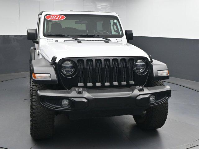 used 2021 Jeep Wrangler car, priced at $22,494