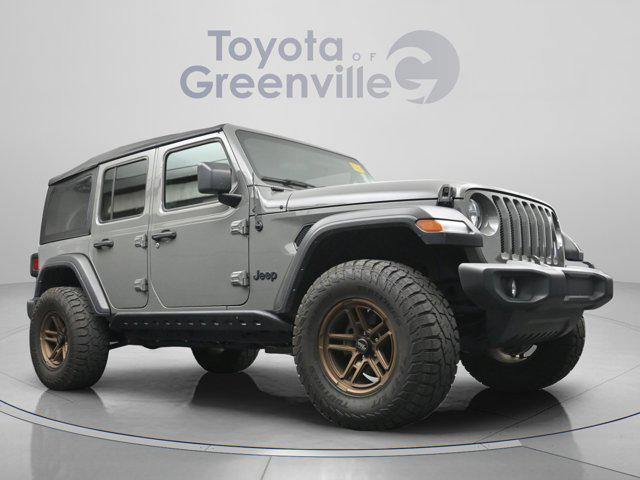 used 2022 Jeep Wrangler Unlimited car, priced at $29,491