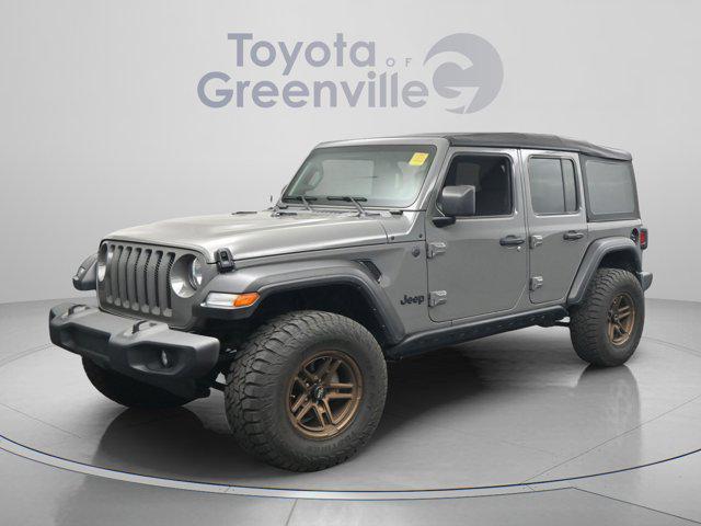 used 2022 Jeep Wrangler Unlimited car, priced at $29,491