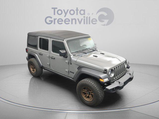 used 2022 Jeep Wrangler Unlimited car, priced at $29,491