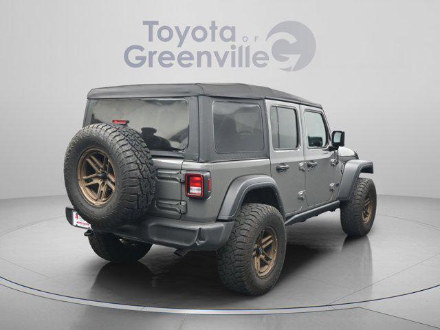used 2022 Jeep Wrangler Unlimited car, priced at $29,491