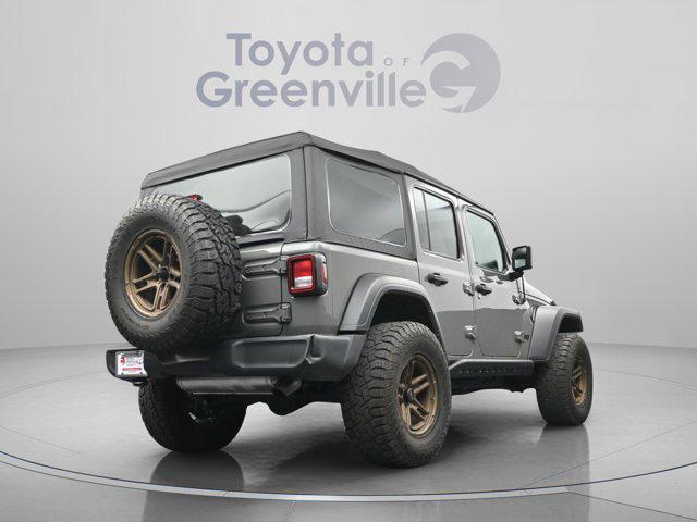 used 2022 Jeep Wrangler Unlimited car, priced at $29,491