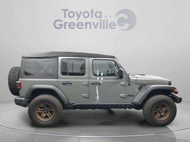 used 2022 Jeep Wrangler Unlimited car, priced at $29,491
