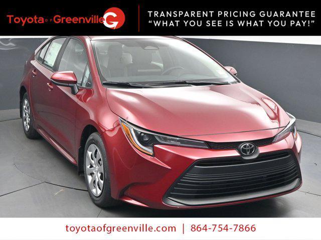 new 2026 Toyota Corolla car, priced at $25,390