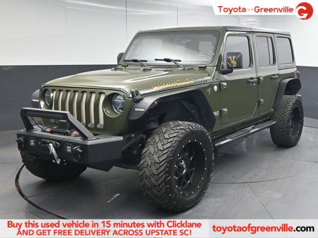 used 2020 Jeep Wrangler Unlimited car, priced at $24,991