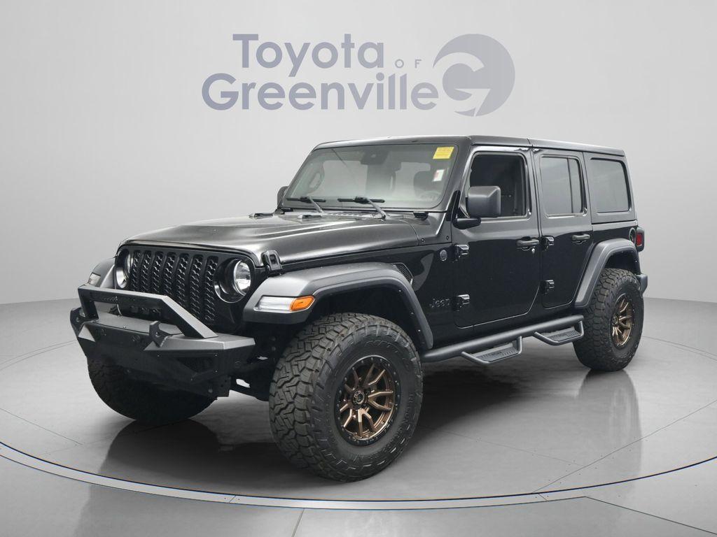 used 2024 Jeep Wrangler car, priced at $33,600