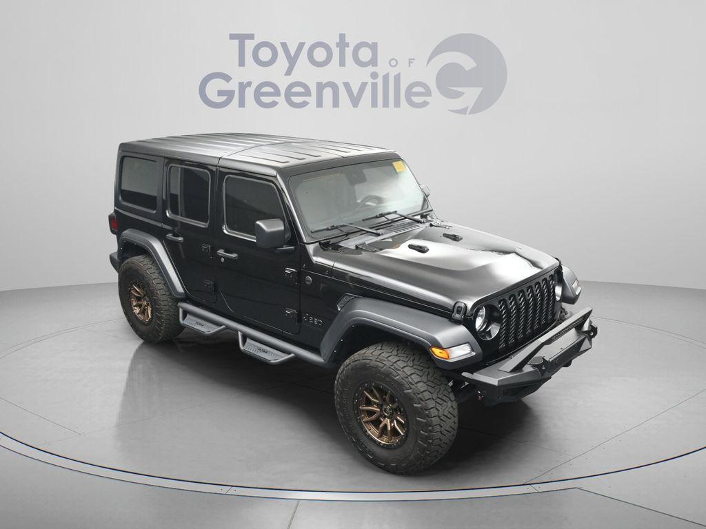 used 2024 Jeep Wrangler car, priced at $33,600