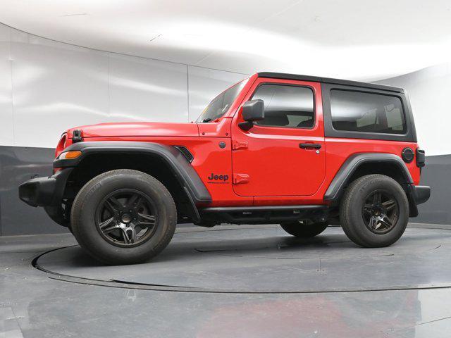 used 2023 Jeep Wrangler car, priced at $27,392