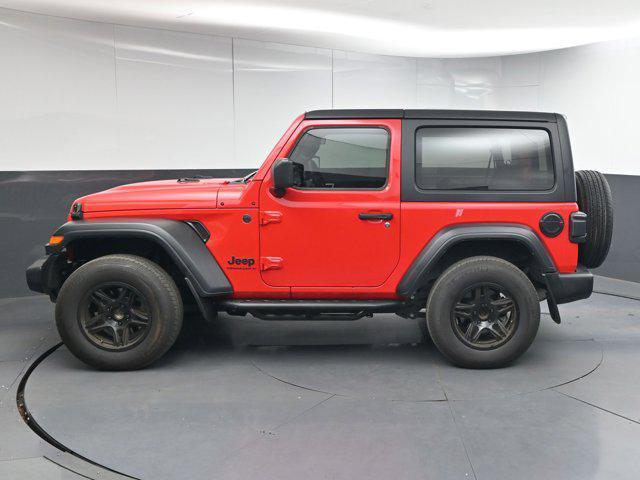 used 2023 Jeep Wrangler car, priced at $27,392