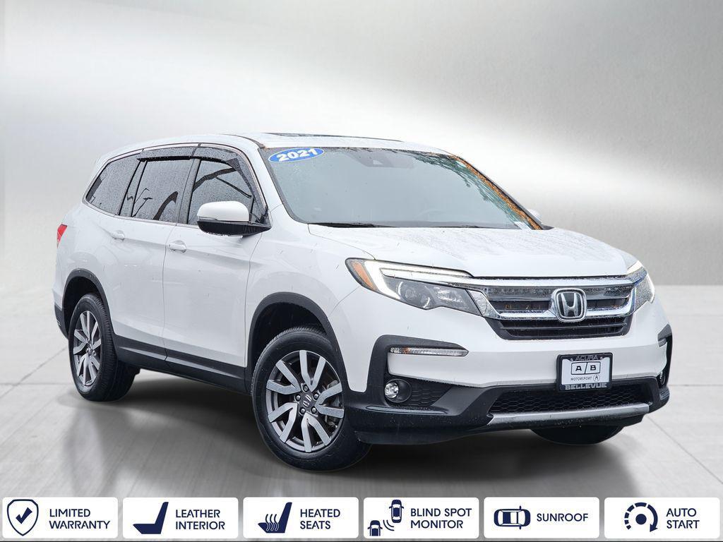 used 2021 Honda Pilot car, priced at $29,977
