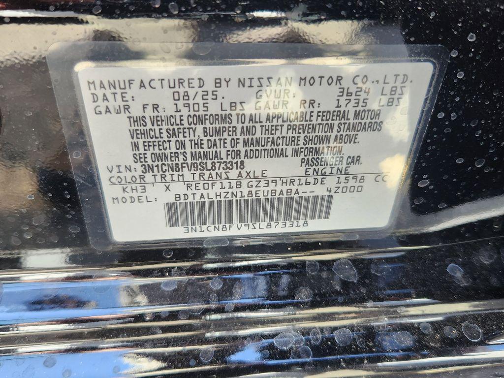 new 2025 Nissan Versa car, priced at $22,995