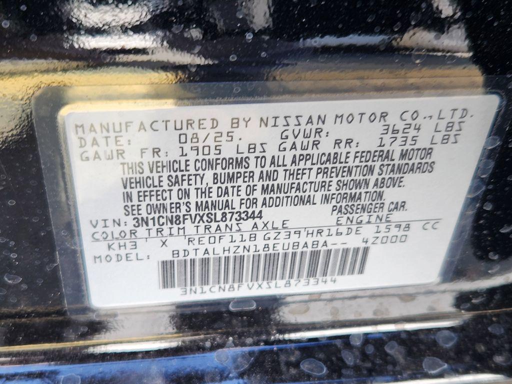 new 2025 Nissan Versa car, priced at $22,500