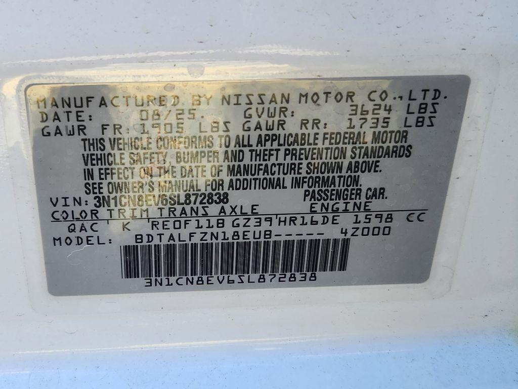 new 2025 Nissan Versa car, priced at $22,315