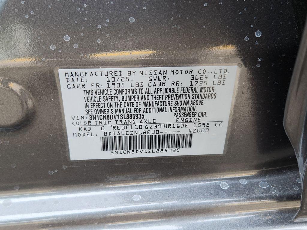 new 2025 Nissan Versa car, priced at $20,500