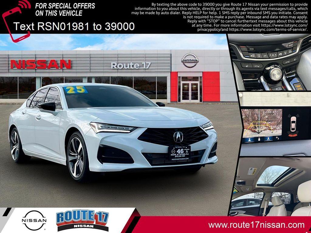 used 2025 Acura TLX car, priced at $32,990