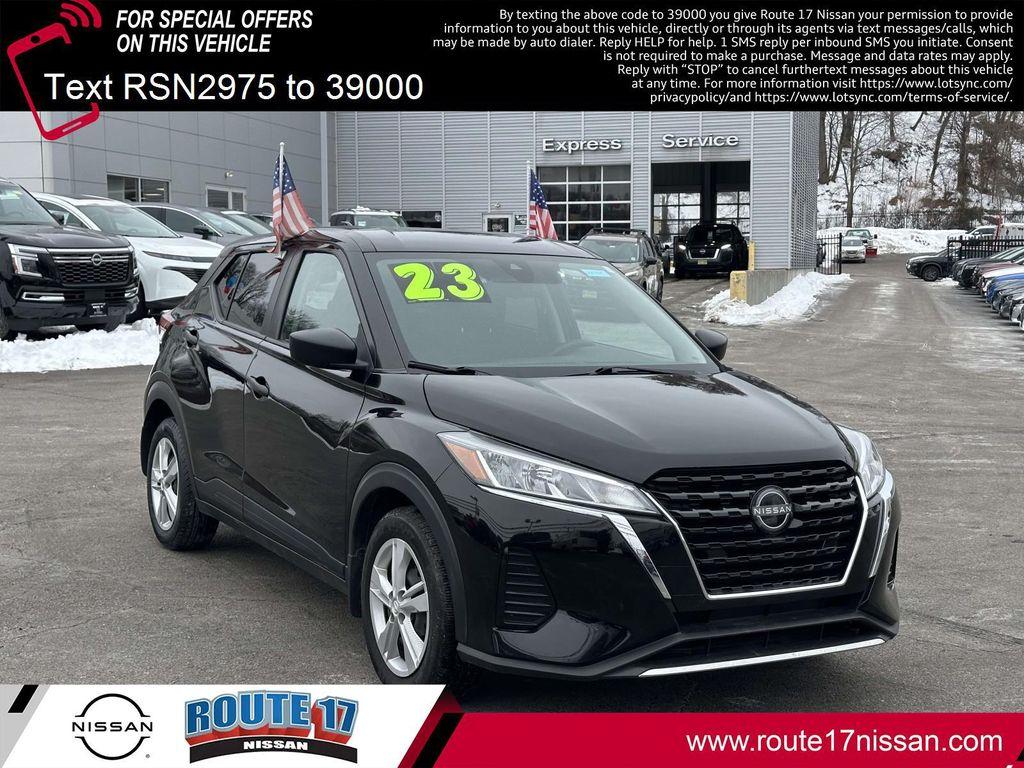 used 2023 Nissan Kicks car, priced at $15,595