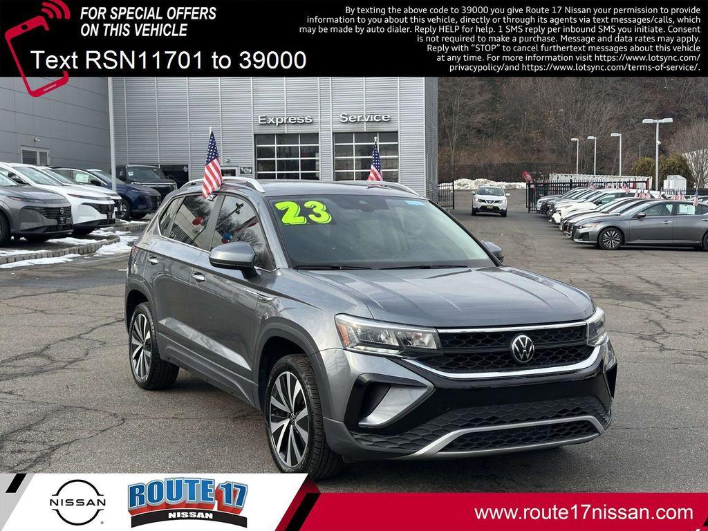 used 2023 Volkswagen Taos car, priced at $14,995