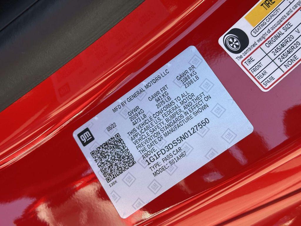 used 2022 Chevrolet Camaro car, priced at $44,989