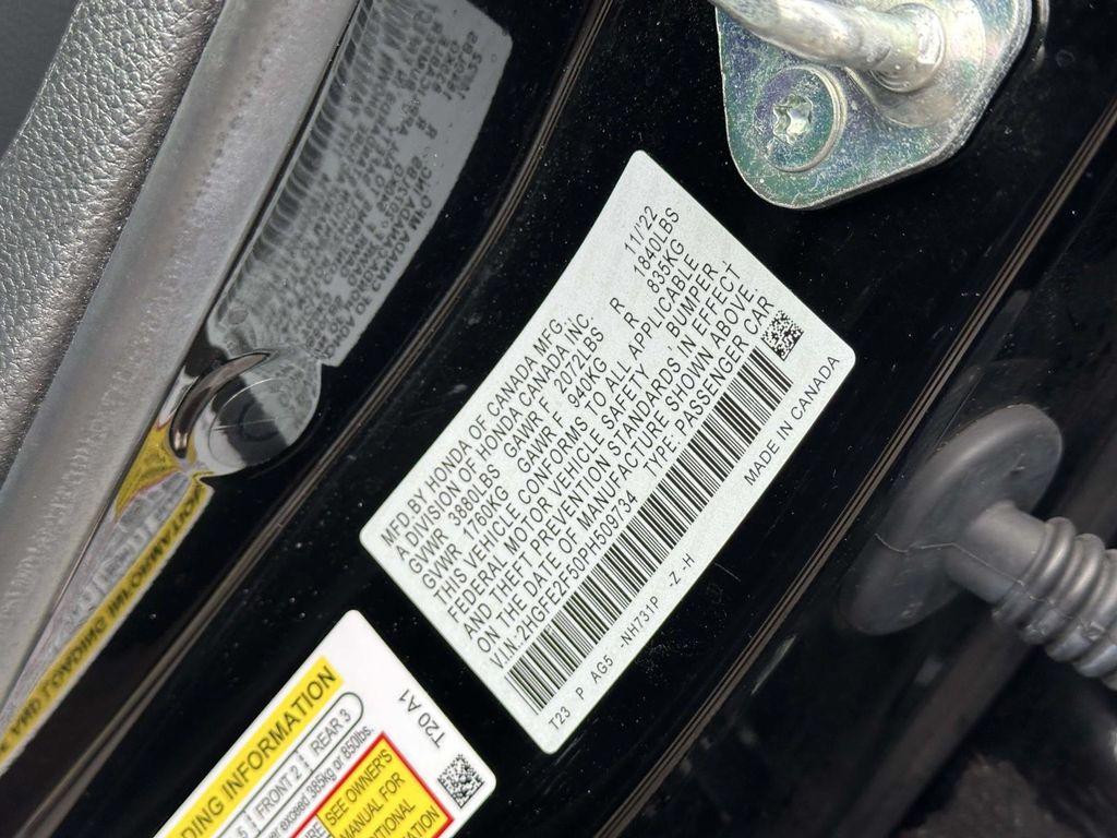 used 2023 Honda Civic car, priced at $20,490