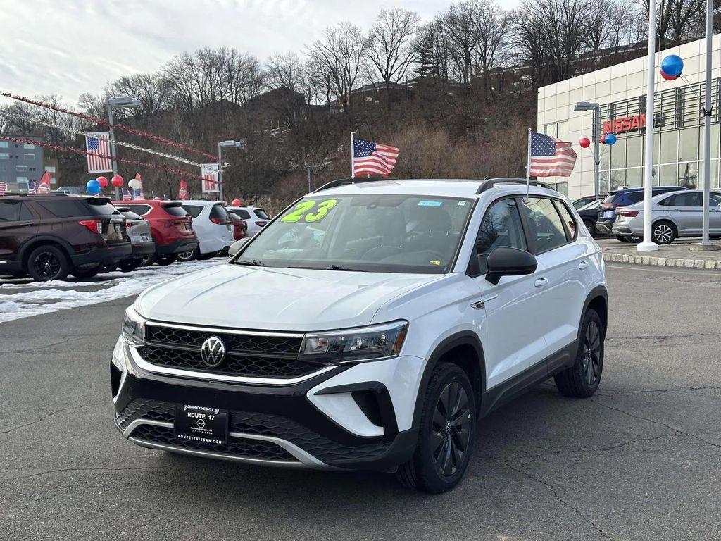 used 2023 Volkswagen Taos car, priced at $14,795