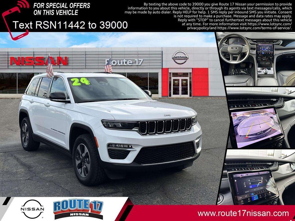 used 2024 Jeep Grand Cherokee 4xe car, priced at $22,590