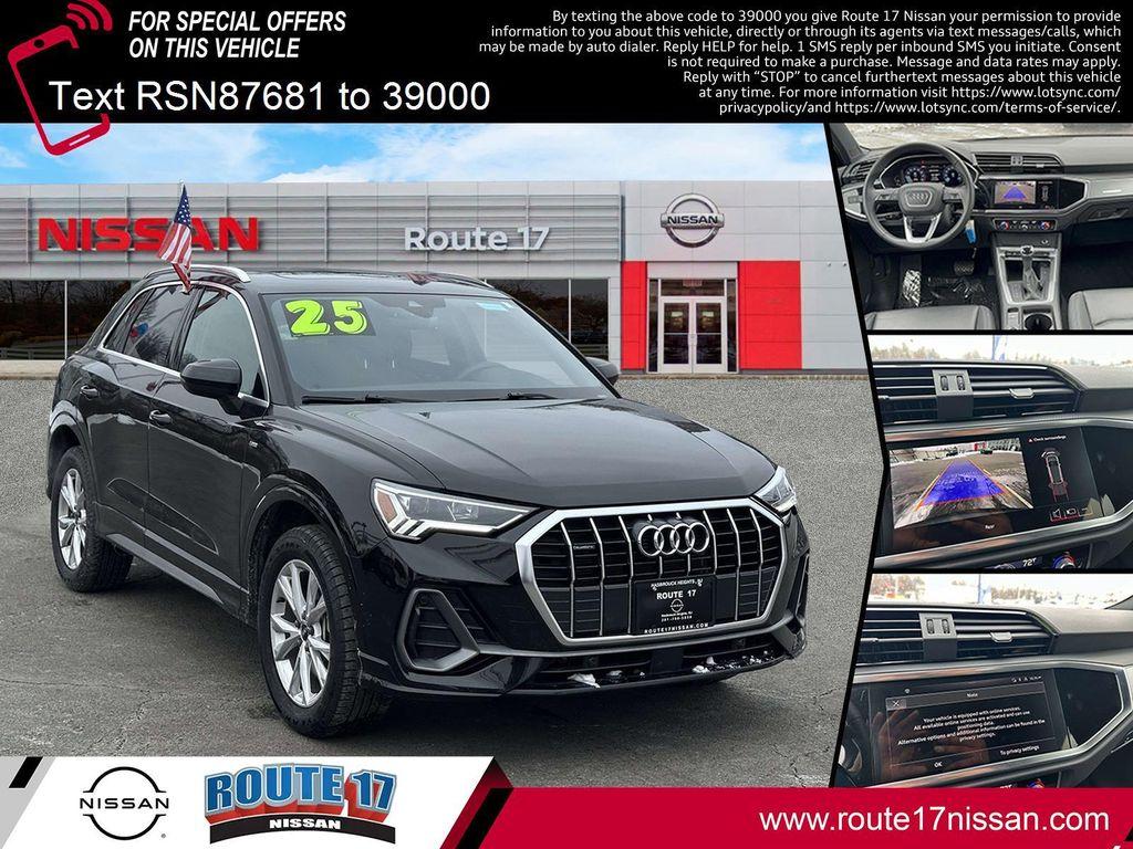 used 2025 Audi Q3 car, priced at $25,990